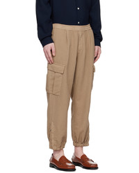 Pantalon cargo marron clair Barena