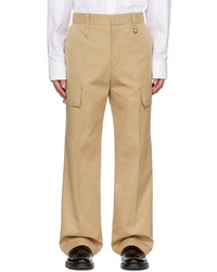 Pantalon cargo marron clair Wooyoungmi