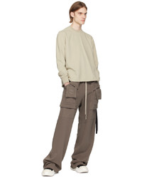 Pantalon cargo marron Rick Owens DRKSHDW