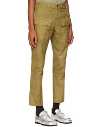 Pantalon cargo marron Dries Van Noten