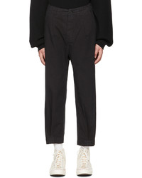 Pantalon cargo noir Applied Art Forms