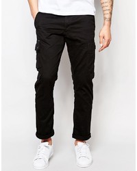 Pantalon cargo noir Asos