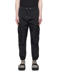 Pantalon cargo noir Balmain