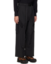 Pantalon cargo noir Templa