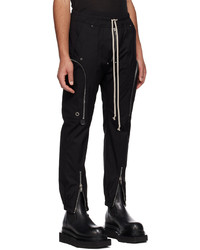 Pantalon cargo noir Rick Owens