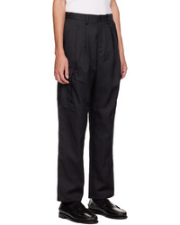 Pantalon cargo noir Jieda