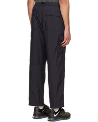 Pantalon cargo noir Gramicci