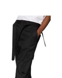 Pantalon cargo noir Juun.J