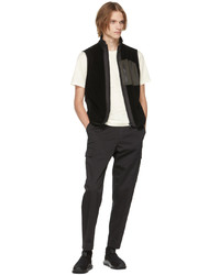 Pantalon cargo noir Z Zegna