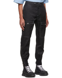 Pantalon cargo noir Alexander McQueen