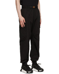 Pantalon cargo noir Versace