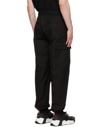 Pantalon cargo noir Versace