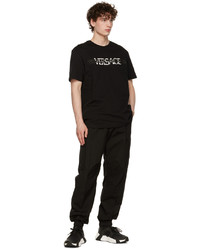 Pantalon cargo noir Versace