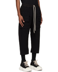 Pantalon cargo noir Rick Owens DRKSHDW