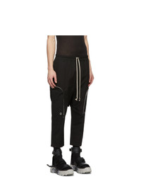 Pantalon cargo noir Rick Owens