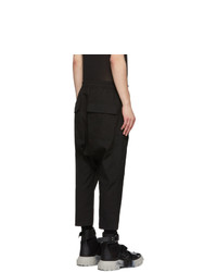 Pantalon cargo noir Rick Owens