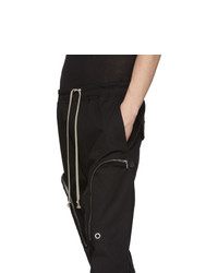 Pantalon cargo noir Rick Owens