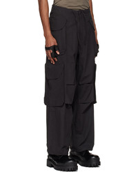 Pantalon cargo noir Entire studios