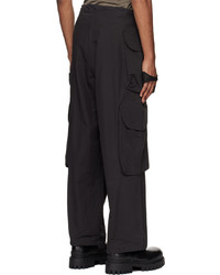 Pantalon cargo noir Entire studios