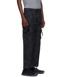 Pantalon cargo noir Nemen