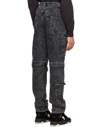 Pantalon cargo noir Isabel Marant