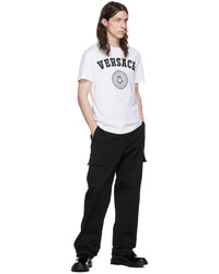 Pantalon cargo noir Versace