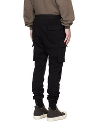 Pantalon cargo noir Rick Owens DRKSHDW