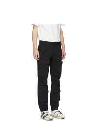 Pantalon cargo noir Palm Angels