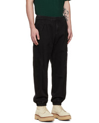 Pantalon cargo noir Solid Homme