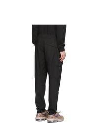 Pantalon cargo noir Stone Island