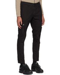 Pantalon cargo noir Stone Island