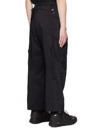 Pantalon cargo noir F/CE