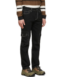 Pantalon cargo noir Burberry