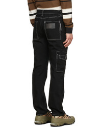 Pantalon cargo noir Burberry