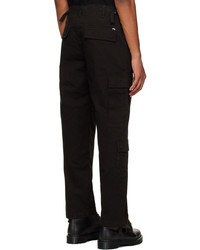 Pantalon cargo noir Stussy