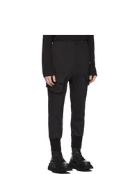 Pantalon cargo noir Julius