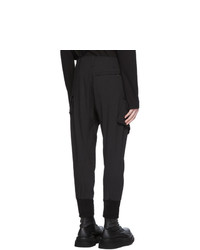 Pantalon cargo noir Julius