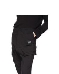 Pantalon cargo noir Julius