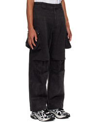 Pantalon cargo noir We11done