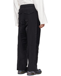 Pantalon cargo noir Julius