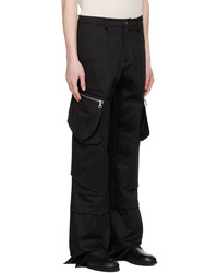 Pantalon cargo noir JiyongKim