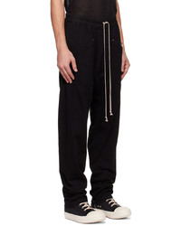 Pantalon cargo noir Rick Owens DRKSHDW