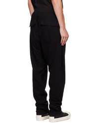 Pantalon cargo noir Rick Owens DRKSHDW