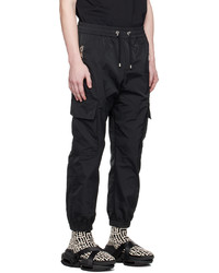 Pantalon cargo noir Balmain