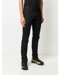 Pantalon cargo noir Stone Island