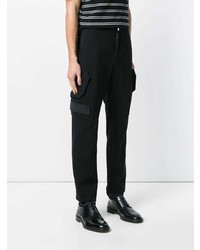 Pantalon cargo noir Versace Collection