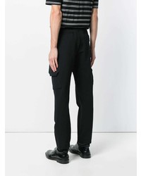 Pantalon cargo noir Versace Collection