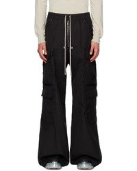 Pantalon cargo noir Rick Owens