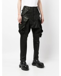 Pantalon cargo noir Julius