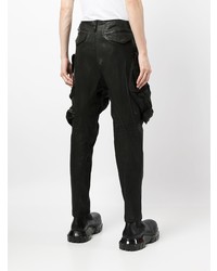 Pantalon cargo noir Julius